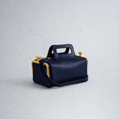 Luxury Retro Clip Handbag Luxury Designer Frame Handbag Large Capacity Zippered Crossbody Bag Fashion Women's Box Bag |...