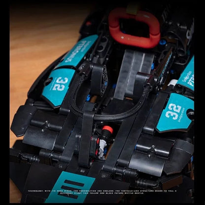 2025 New F1 W14 Racing Car Building Blocks Set 1420PCS Compatible MOC Vehicle Model DIY Holiday Toys Gifts Kids Boys Racing Fans