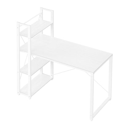 VASAGLE Computer table Desk, 120/137.2 cm, with shelves on the right or left