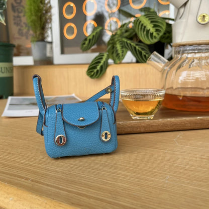 Mini Microfibre Leather Fashion Bag For Airpods Pro 2 4 3 2 1 Galaxy Buds Xiaomi Headphone case Can hold other small items