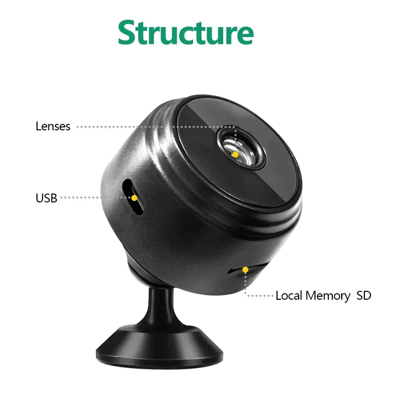 A9 Mini Surveillance Cameras With Wifi 1080P HD Mini Camera Sensor Night Vision Camcorder Web Video Surveillance Smart Life Home