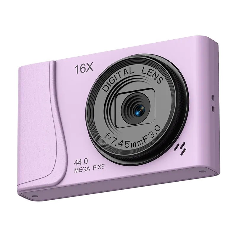 4K Digital Camera 24 Million Pixels Children Camcorder 16x Zoom Compact Cameras Auto Focus for Kids Adult Beginners Photograph - Kimlud