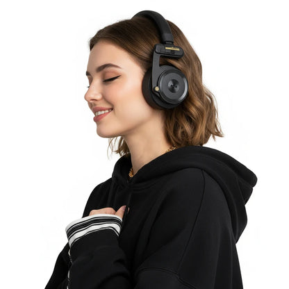 UMELODY U3 ULTRA Active Noise Cancelling ANC Retro Wireless Bluetooth OVER-EAR ON-EAR metal Headphones Headset