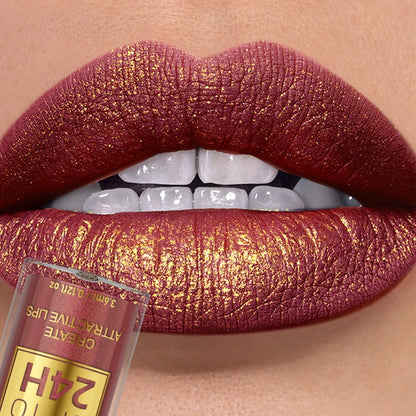 1PC Glitter Metallic 14 Colors Lip Glaze Shiny Long Lasting Lip Gloss Liquid Lipstick Korean Makeup Lip Oil Lip Tint...