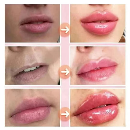 Lip Booster Plumping Serum Oil Hyaluronic Acid Moisturising Sexy Plumping Enhancer Stimulant Free Brightening Lightening...