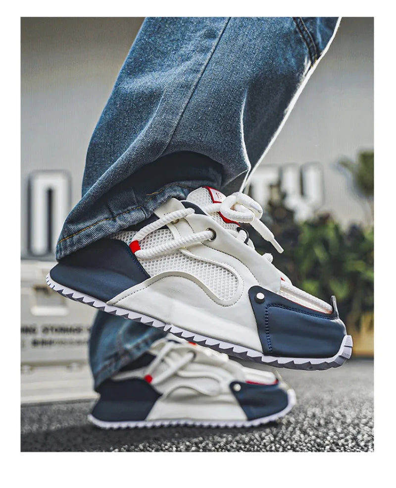 Big Size Sneakers for Men Fashion Outdoor Casual Shoe Breathable Trainer Shhoes for Men Platform Running Shoes Кроссовки Мужские