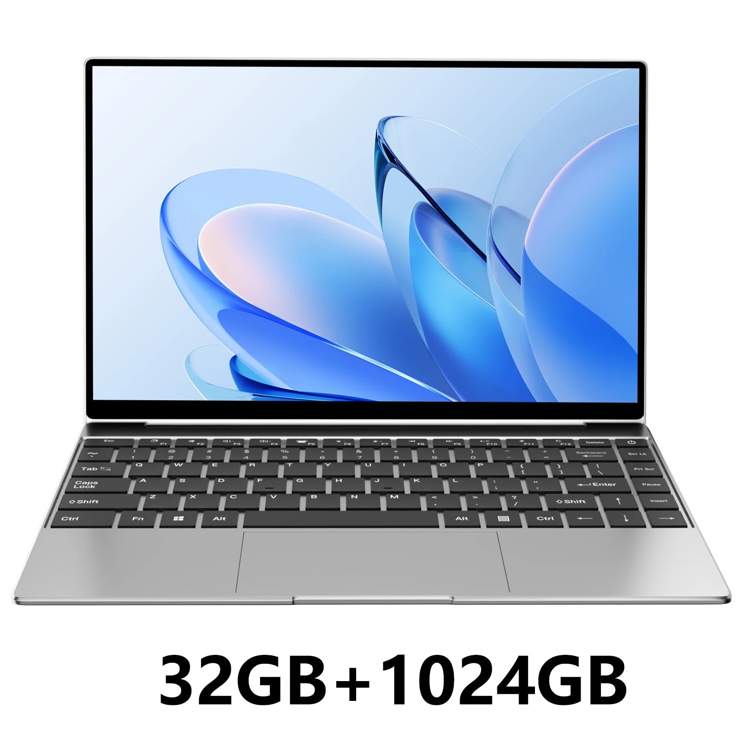 2025 14.1 Inch Slim Laptop Windows 11 Intel Core I9-9900U 32GB DDR4 2TB SSD Gaming Notebook WiFi 6 Office Study Computer PC - Kimlud