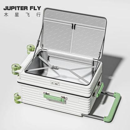 Luggage Set Suitcase Carry on Luggage with Wheels Trolley Bag Carry on Luggage Business Trunk Draw-bar Box Boarding Case