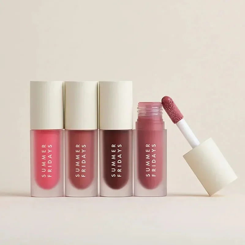 Summer Lip Balm Fridays Moisturizing Smooth Soft Gloss Lipstick Hydrating Birthday Cake Vanilla Beige Lips Care Makeup Cosmetics