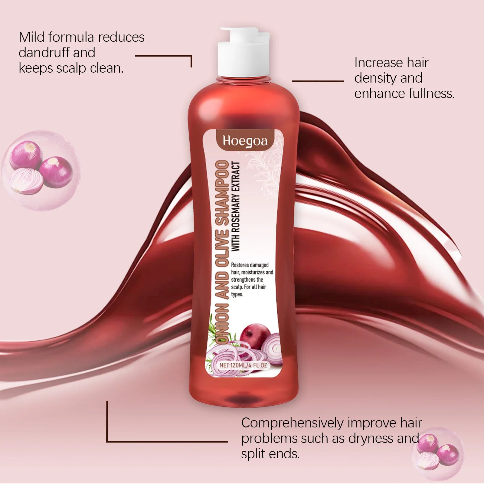 Hair Growth Shampoo Conditioner Set Repairing Strengthen Root Deep Nourish Anti Frizzy Dry Hair Oil Control Smoothing...