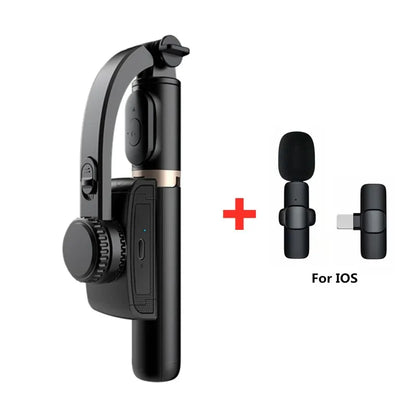 new Gimbal Stabilizer 360° rotation stable shooting Bluetooth Selfie Stick Tripod for Smartphone Live Vertical Shooting Bracket