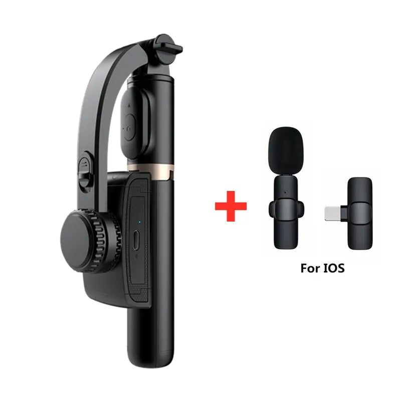 new Gimbal Stabilizer 360° rotation stable shooting Bluetooth Selfie Stick Tripod for Smartphone Live Vertical Shooting Bracket