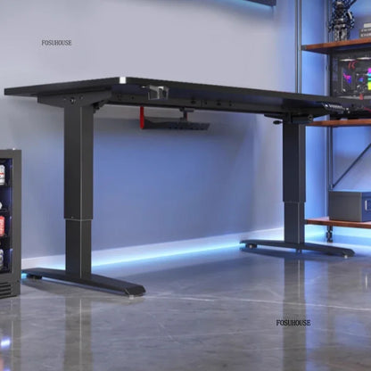 Height-adjustable Electric Computer Desk Office Furniture Bedroom Desktop Gaming E-sports Table Modern Home Office Study Desks Z - Kimlud