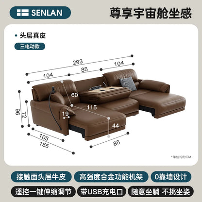 Smart Lazy Living Room Sofas Multifunctional Love Seat Folding Luxury Recliner Living Room Sofas Designer Muebles Home...