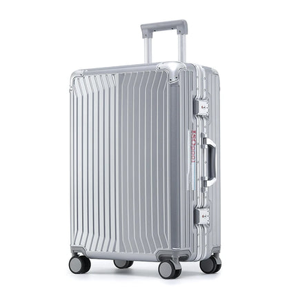 SUSHIMU Suitcase Wide Handle Travel Suitcase Men 20 24 26 Carry-On Luggage Women PC  Trolley Case