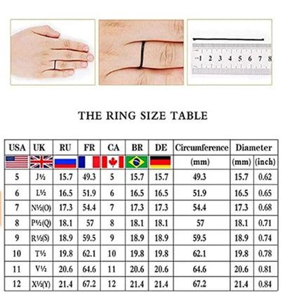 925 Stamp High-definition Paraiba Zircon Jewelry Heavy Industry Inlaid Aquamarine Topaz Ring Women's Party Wedding Rings...