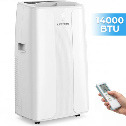 14000 BTU Mobile Air Conditioner (4.5 kW), Cooling & Ventilating & Dehumidifying, Room Size up to 100 m³ | Kimlud Luxury...