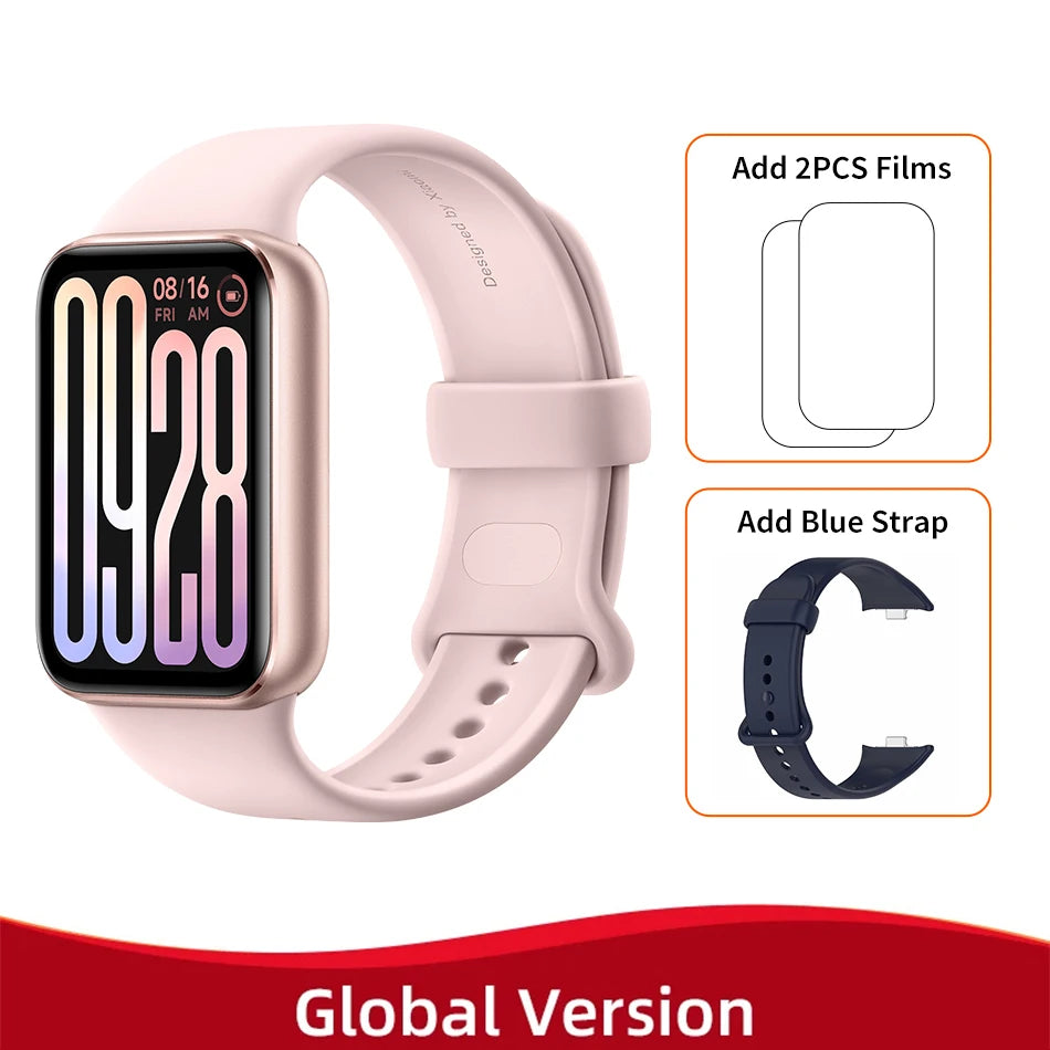 Global Version Xiaomi Smart Band 9 Pro 1.74'' AMOLED Display 21 Days Battery Life Miband Bracelet 150+ Sport Mode Health Monitor