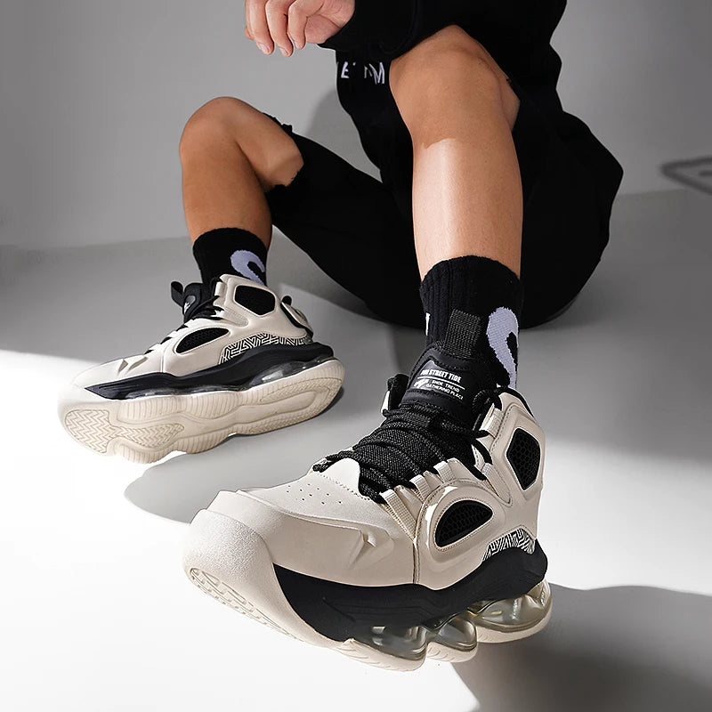 Casual and trendy men's sports shoes Luxury designer style Autumn and Winter Outdoor high-quality shoes Comfortable Thick Bottom