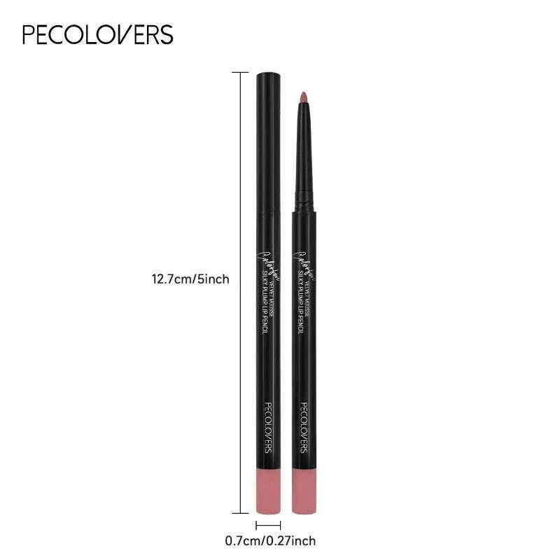 Nude Velvet Matte Lipstick Long Lasting Waterproof Color Rendering Non-stick Cup Lip Glaze Lips Liner Pencil Woman Cosmetics