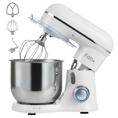 Stand Mixer 6.5QT 6-Speed 450W Tilt-Head Food Mixer Stainless Steel Electric Food Mixer Kitchen Mixer For Daily Use - Kimlud