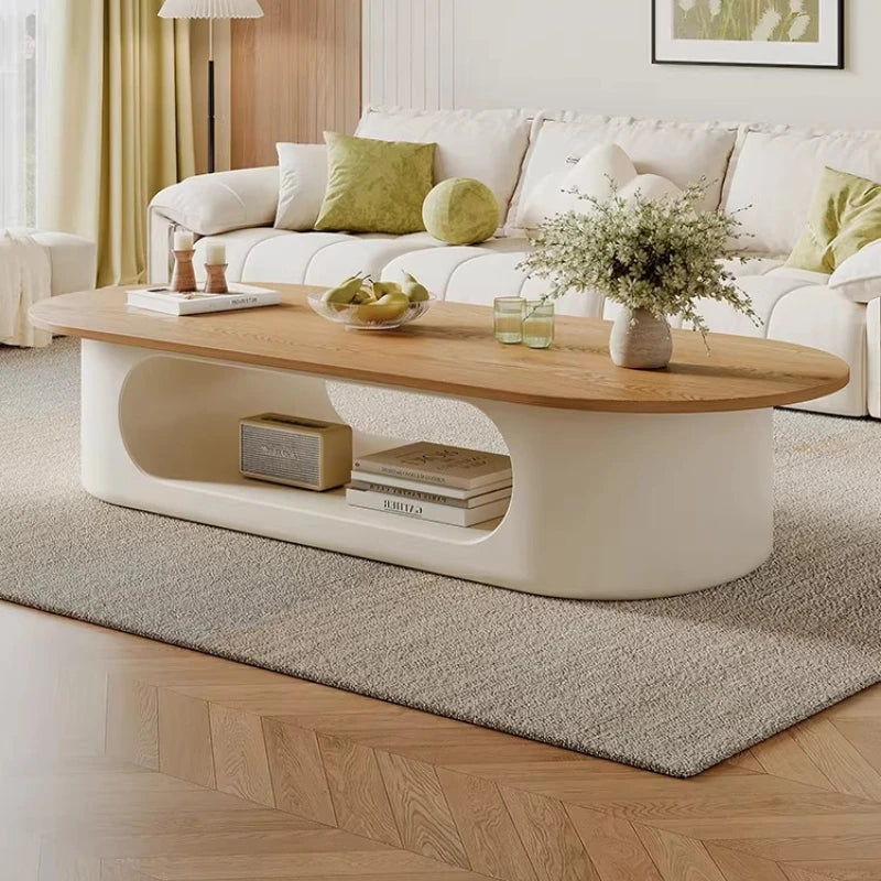 Small Living Room Coffee Table Decoration Modern Aesthetic Minimalist Coffee Table Writing Service Mesas Bajas Home...