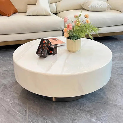 Living Room Marble Coffee Table Bedroom Luxury Simple Modern Coffee Table Decorative Industrial Muebles Para El Hogar Furniture - Kimlud