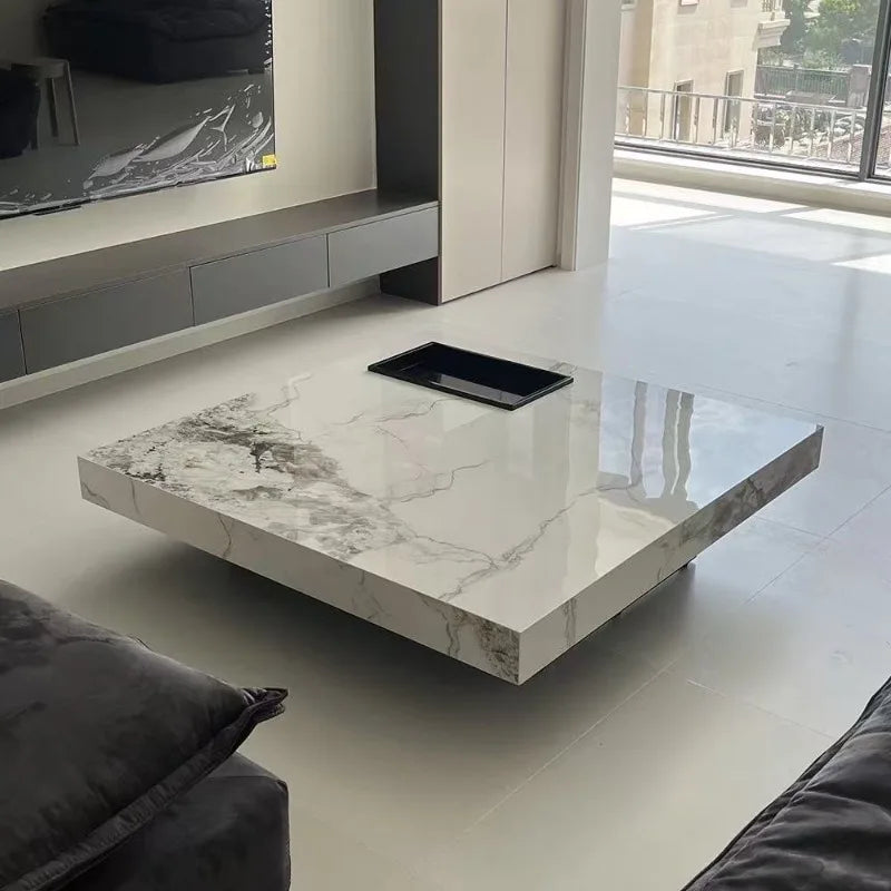 Decoration Living Room Minimalist Side Table Clear Cheap Unique Space Saving Coffee Table Nordic Mesas Bajas Home Furniture - Kimlud