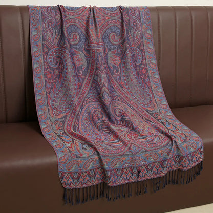 Luxury Brand Autumn Cashmere Pashmina Shawl Lady Wrap Warm Winter Scarves Design Print Female Foulard Cotton Stoles...