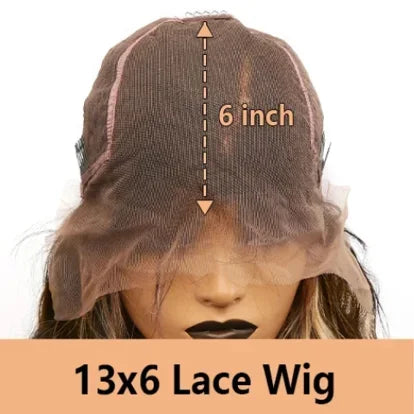 Body Wave P4/27 Highlight 13x6 HD Lace Front Wig 40 46 Inch Honey Blonde Colored 13x4 Lace Frontal Human Hair Wigs For...