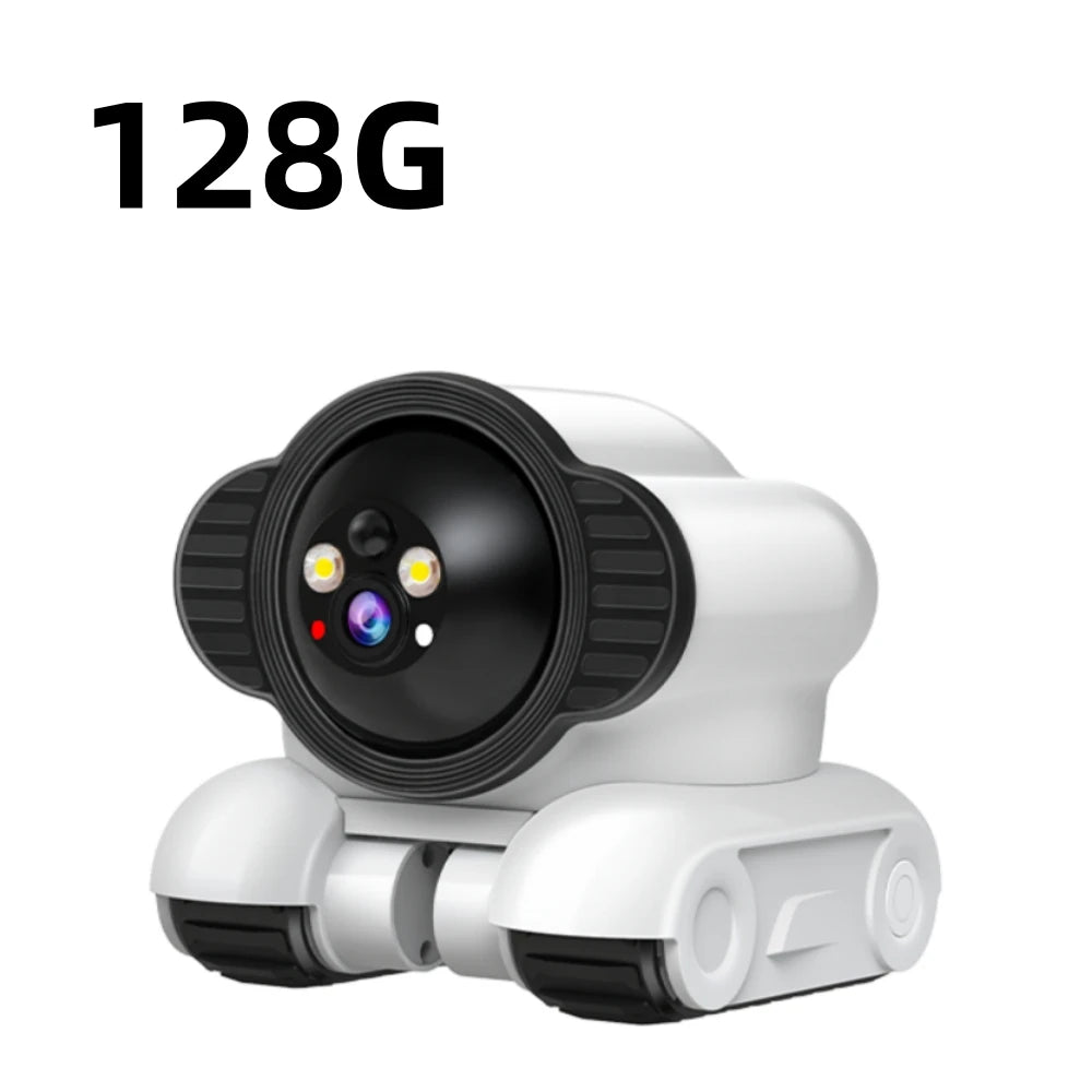 360 Degree Rotating Pet Camera with Two Way Talk Function and Night Detection Robot Cameras for Home Security