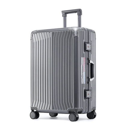 SUSHIMU Suitcase Wide Handle Travel Suitcase Men 20 24 26 Carry-On Luggage Women PC  Trolley Case