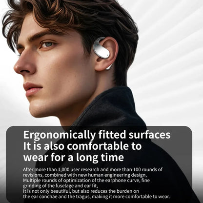 Wireless Translation Earbuds HIFI Bass ENC Noise Reduction 144 Languages Real Time Ai OWS Open Bluetooth 5.4 Headphones...