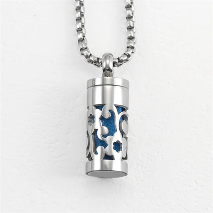 Incense diffuser Necklace Aromatherapy Pendant necklace Lotus Fragrance Pendant Essential Oil Essential Oil Diffuser...