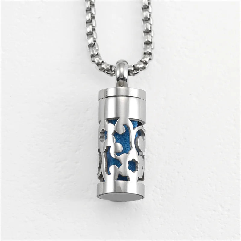 Incense diffuser Necklace Aromatherapy Pendant necklace Lotus Fragrance Pendant Essential Oil Essential Oil Diffuser...