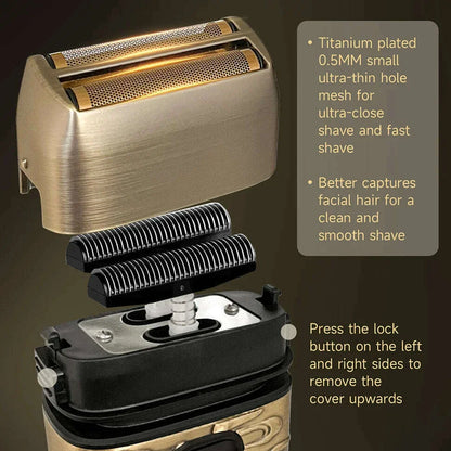 Foil Shavers for Men with Head Shaving, Hair Beard Trimmer, Face Mustache Grooming Kit, Bald Head Shavers  and  and Haircutting
