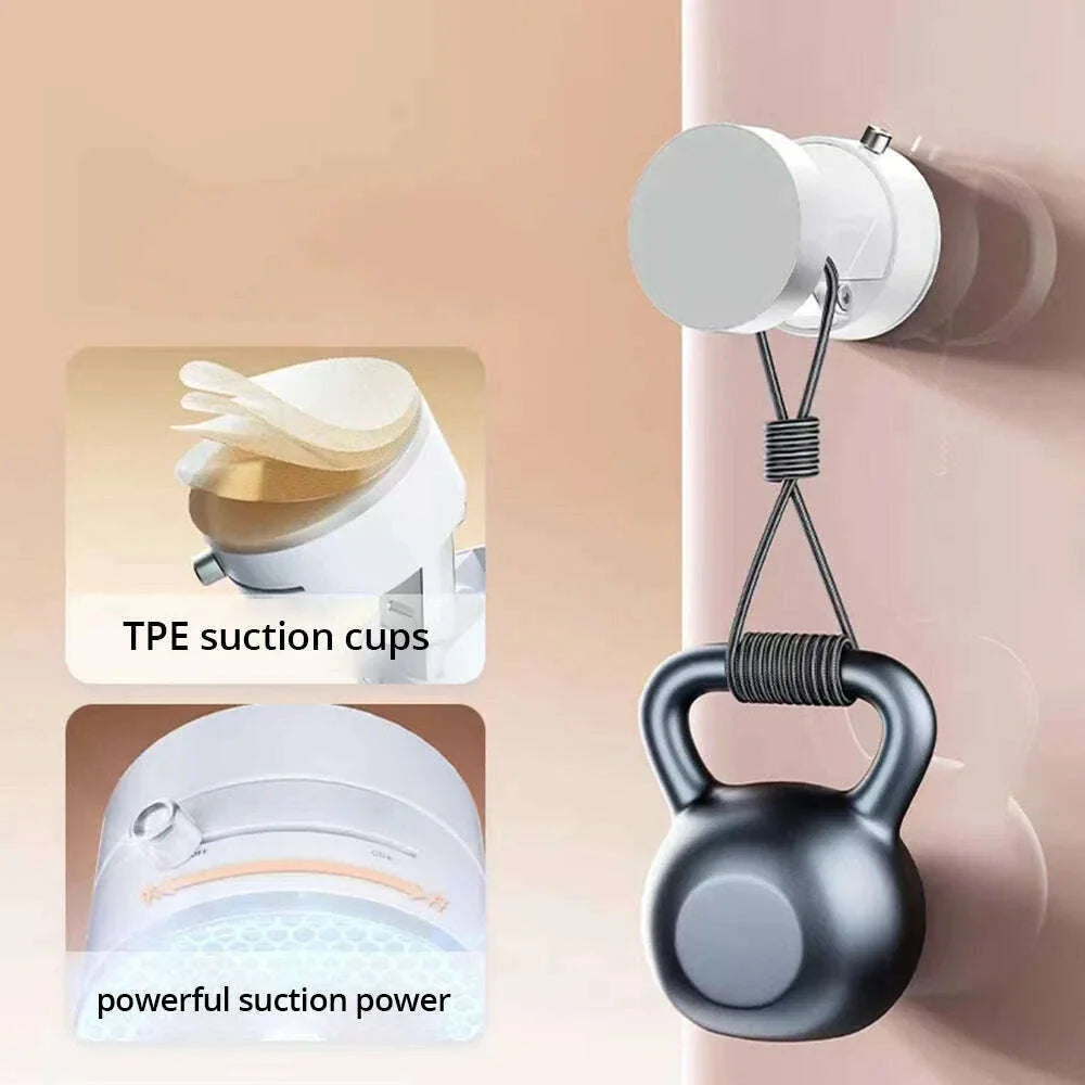 Bonola Mobile Phone Vacuum Suction Cup Holder Foldable for iPhone/ Android Kitchen Lazy Vacuum Double Sided Magnetic Bracket