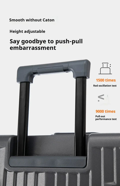 Multifunctional Suitcase Large Capacity 30inch Thickened Sturdy Aluminum Frame Travel Suitcase Trolley Case Extra Large...