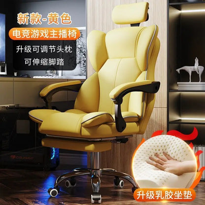 Computer Chair Gaming Ergonomics Sedentary Home Comfort Office Boss Dormitory College Student Backrest - Kimlud