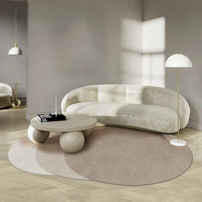 Nordic Simple Style Irregular Carpet for Living Room Home Decoration Sofa Fluffy Plush Rug Bedroom Bedside Non-slip Mat Washable