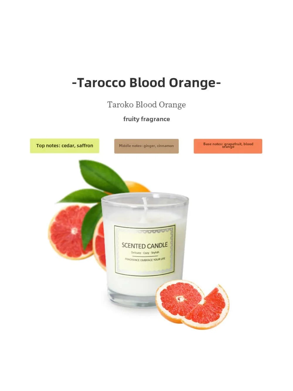 Candle Fragrance Atmosphere Companion Gift Hotel Clubhouse Smoke free Aromatherapy Candles