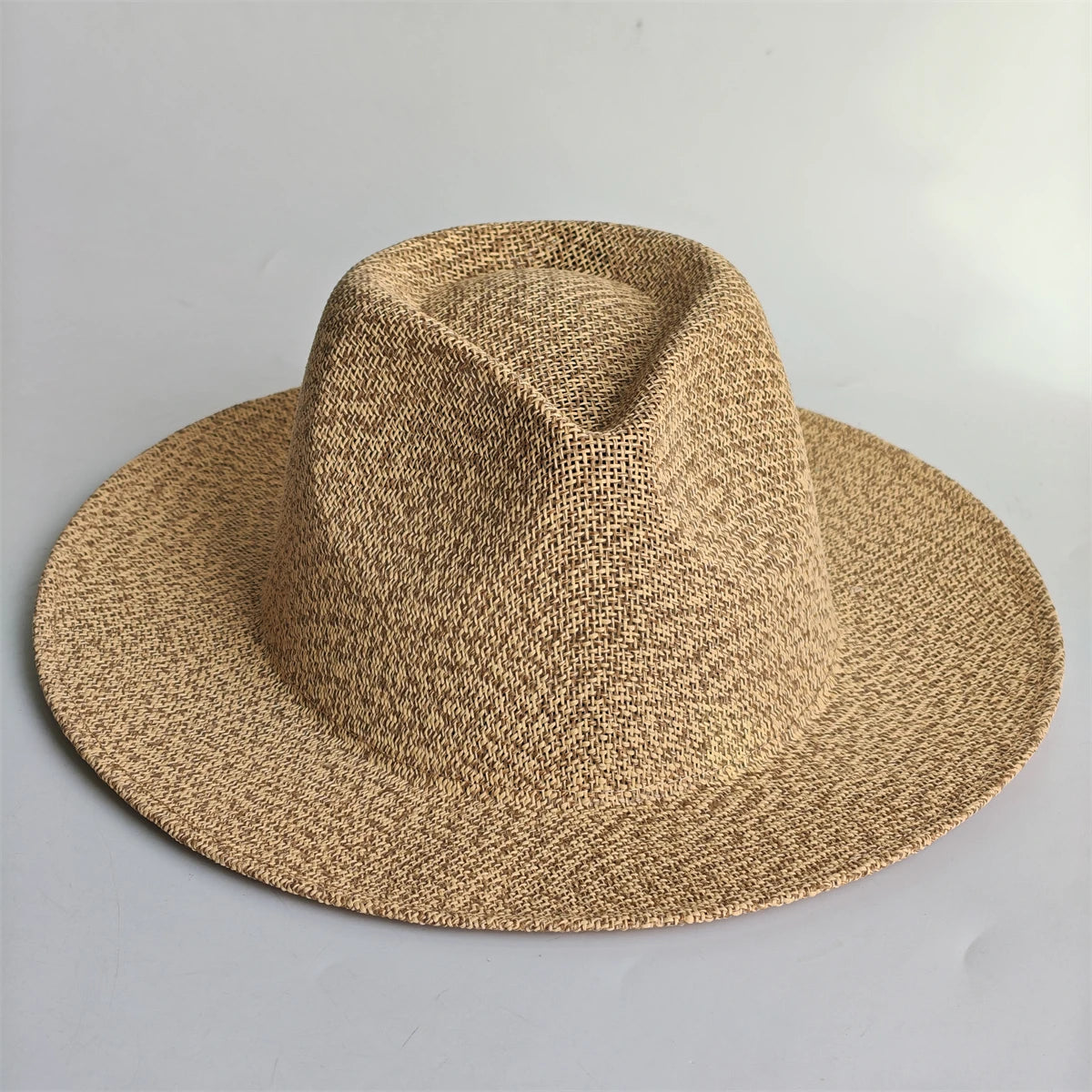 2026 New Hat Panama Straw Hat British Top Hat Men's and Women's Foldable Sun Shading Beach Hat Sun Protection hat