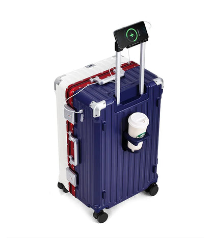 Luggage Sets Trolley Case Large Capacity Suitcase Universal Wheel Suitcase Thickened Combination Lock with Trolley - Kimlud