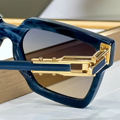 GRADE Fashion Designer Square Brand Sunglasses Handmade Acetate Alloy Uv400 High Street Punk Luxury Classical Eyewear |...