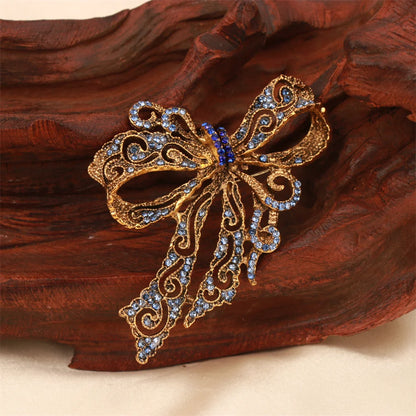 Baroque Luxury Beautiful Bow Men's Women's Brooch Pin，Jewelry Accessories, Wedding Holiday Party Couple Surprise Gift |...
