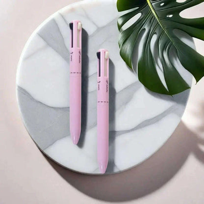 Multi-functional 4-in-1 Makeup Pencil Eyeliner Lip Liner Eyebrow Pencil Swivel Waterproof & Sweatproof Makeup Tools