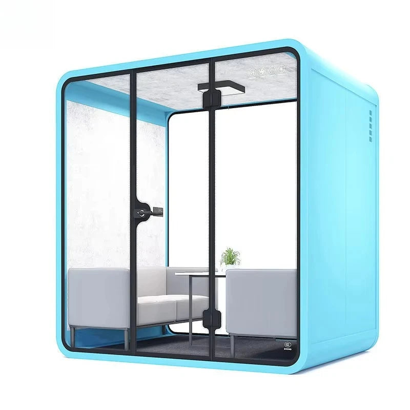 Multi-Functional Soundproof Booth Dual-Purpose Work And Rest Acoustic Pod Customized Internal Facilities For Open Office Public