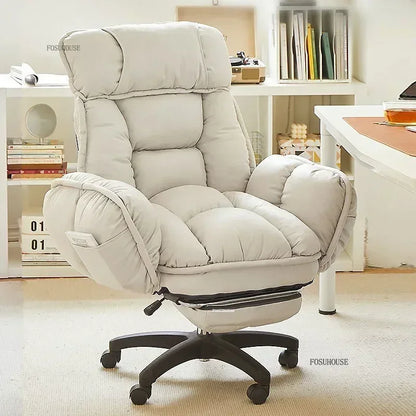 Creative Swivel Lift Office Chairs Modern Comfortable Backrest Computer Chairs Student Study Gaming Chair for Office Furniture L - Kimlud