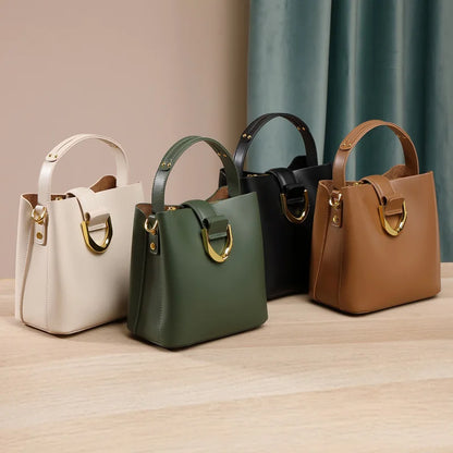Women Handbag 100% Genuine Leather HandBag Casual Cross Body Real Leather woman Messenger Bag Lady Shoulder Bags Totes...