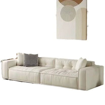 Home Style Sectional Fabric Sofa Living Room Furniture Sofas Set Anti-cat Scratch Fabric Solid Wood Frame - Kimlud